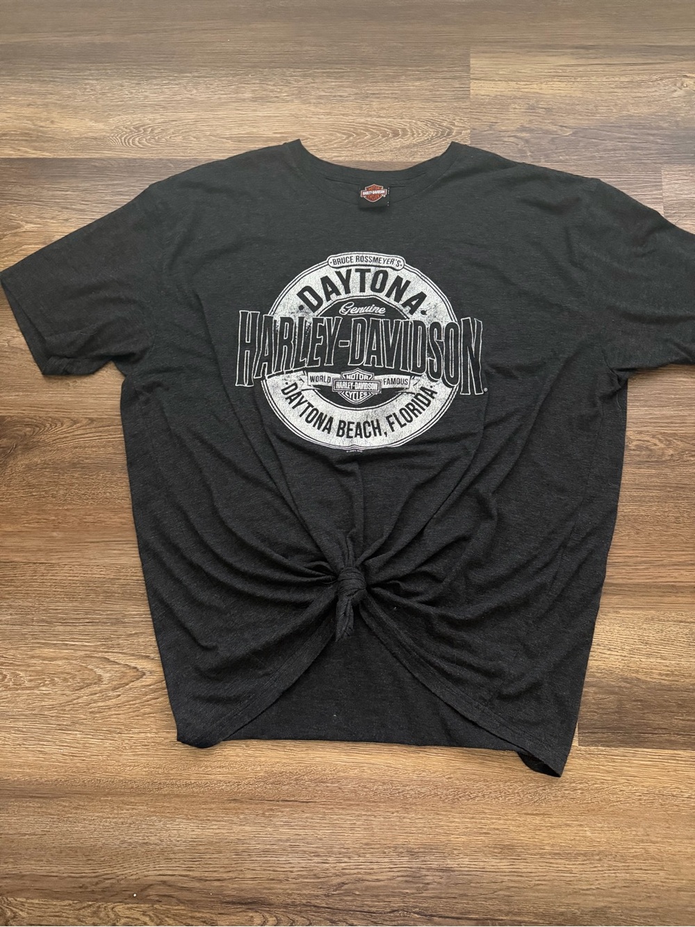 Harley-Davidson Black Daytona Beach Graphic Tee